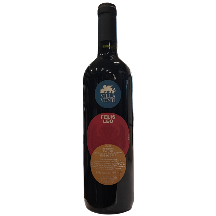 VILLA VENTI ROSSO COLLO ROMAGNA DOC FELIS LEO 2011 CL.75