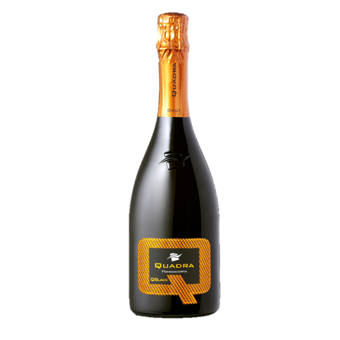 SPUMANTE QUADRA FR.DOCG BRUT QBLACK CL.75