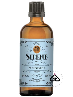 BITTER SIRENE BITTERS MEDITERRANEO 44% ML.200