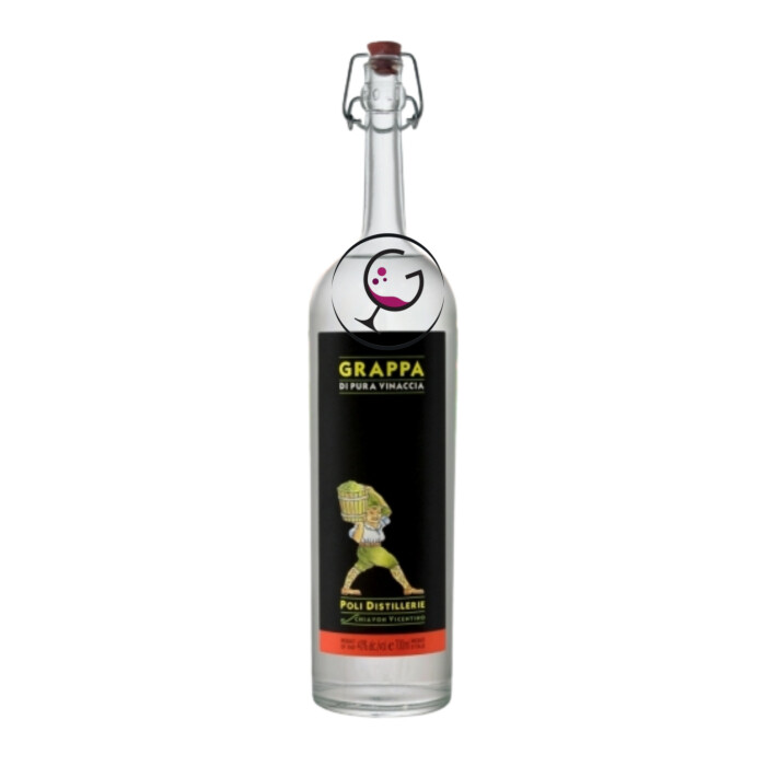 GRAPPA J.POLI PURA VINACCIA 40% CL.70