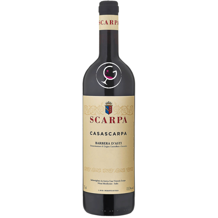 SCARPA BARBERA D'ASTI DOCG CASASCARPA 2018 CL.75