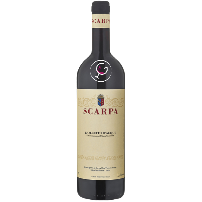 SCARPA DOLCETTO D'ACQUI DOCG SELVA DI MOIRANO 2015 CL.75