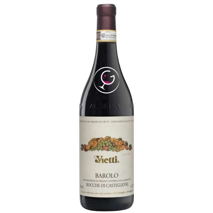 VIETTI BAROLO DOCG LE ROCCHE DI CASTIGLIONE 2011 CL. 75