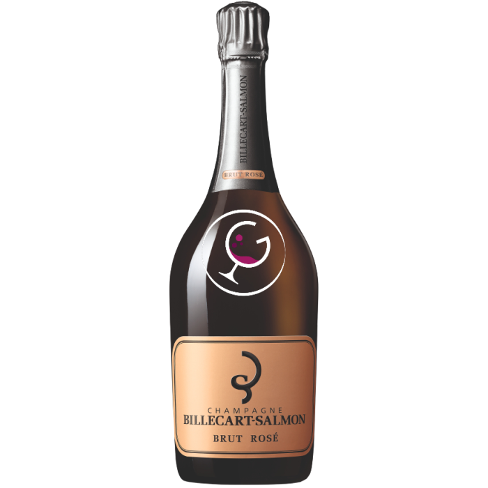 CHAMPAGNE BILLECART-SALMON BRUT ROSE' CL.75