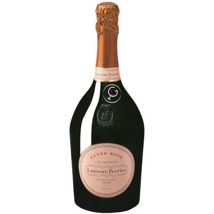 CHAMPAGNE LAURENT PERRIER ROSE' BRUT CL.75