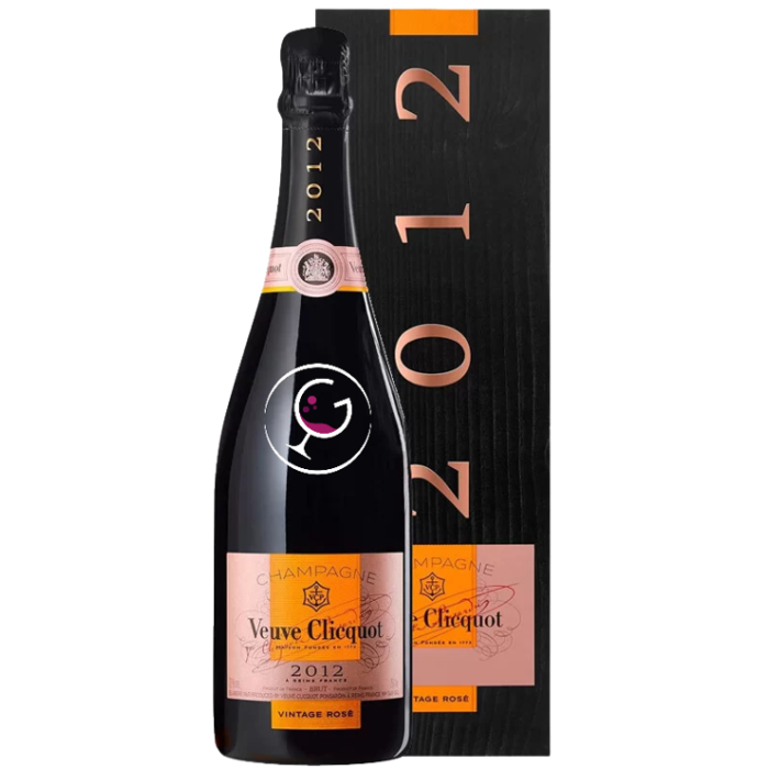 CHAMPAGNE VEUVE CLICQUOT VINTAGE ROSE' 2012 CL.75