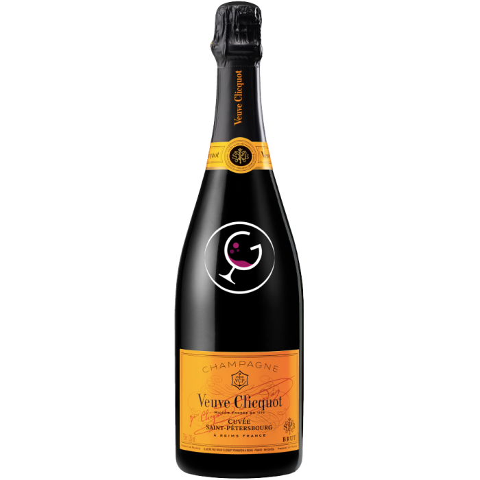 CHAMPAGNE VEUVE CLICQUOT BRUT ST.PETERSBURG CL.75 GB