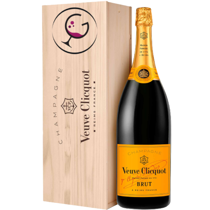 CHAMPAGNE jerob VEUVE CLICQUOT BRUT LT.3 LEGNO