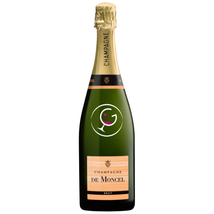 CHAMPAGNE DE MONCEL BRUT CL.75