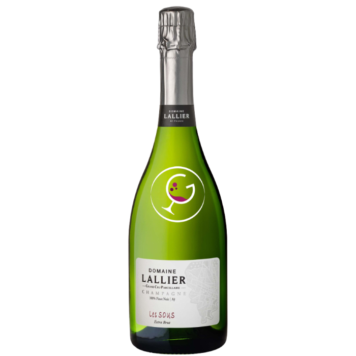 CHAMPAGNE LALLIER GR.CRU EX.BRUT LES SOUS CL.75