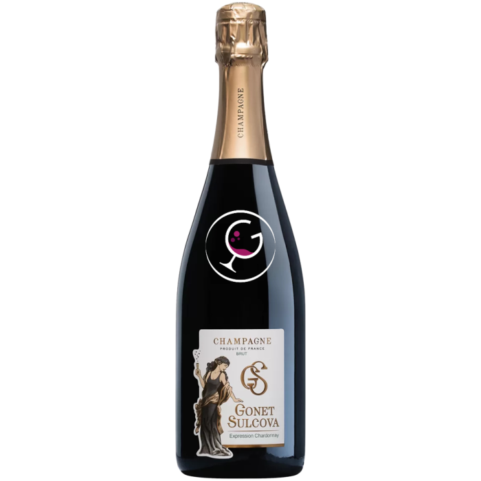 CHAMPAGNE GONET SULCOVA BRUT EXPR.CHARDONNAY CL.75 #