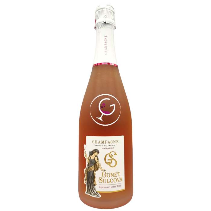 CHAMPAGNE GONET SULCOVA BRUT ROSE' EXPR.OISHI CL.75 #