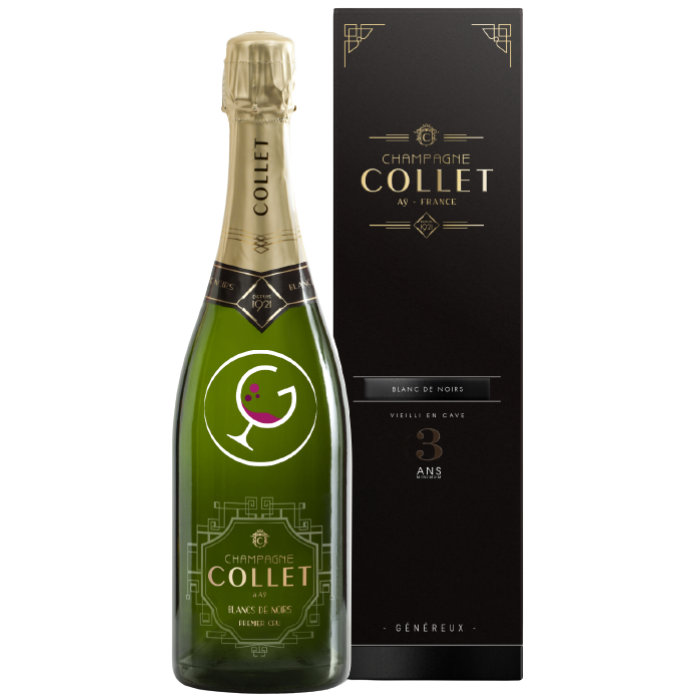 CHAMPAGNE COLLET PR.CRU BDNOIRS CL.75 GB