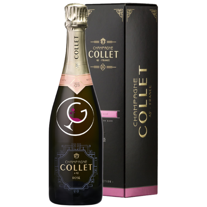 CHAMPAGNE COLLET BRUT ROSE' CL.75 GB