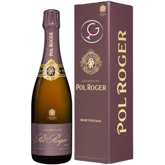 CHAMPAGNE POL ROGER VINTAGE ROSE' 2012 CL.75 GB