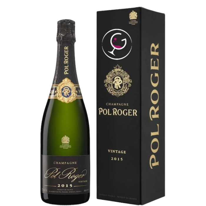 CHAMPAGNE POL ROGER VINTAGE BRUT 2015 CL.75 GB