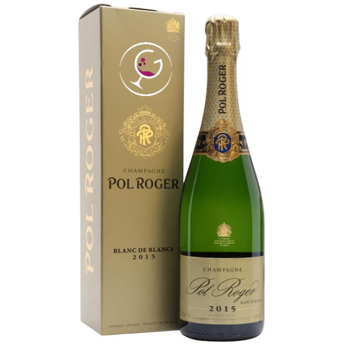 CHAMPAGNE POL ROGER BDBLANCS 2015 CL.75 GB