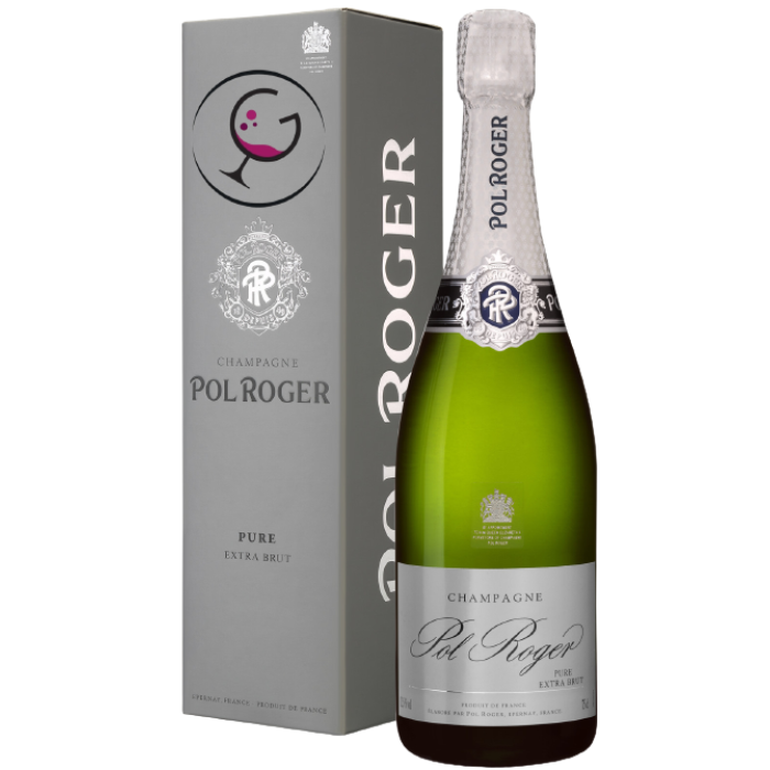 CHAMPAGNE POL ROGER EXTRA BRUT PURE CL.75 GB