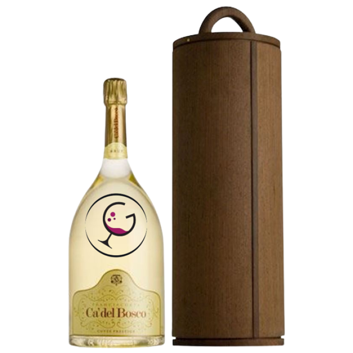 SPUMANTE jerob CA DEL BOSCO FR.DOCG C.PREST.BRUT LT.3 LEGNO