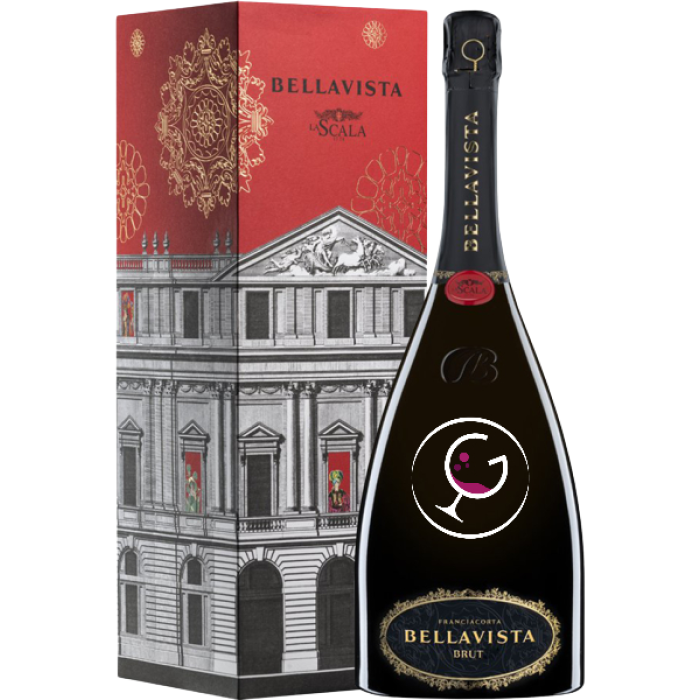 SPUMANTE mgm BELLAVISTA FR.DOCG SCALA BRUT 2020 LT.1,5 GB