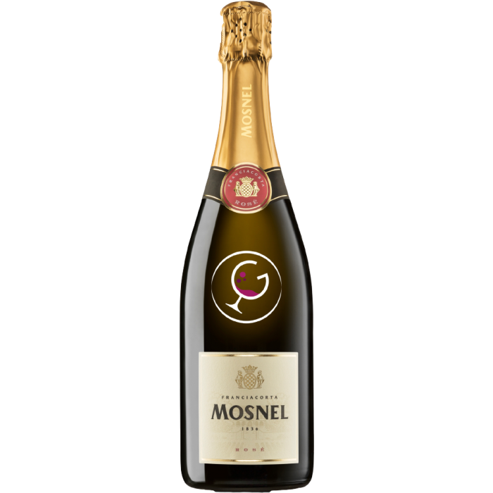 SPUMANTE IL MOSNEL FR.DOCG BRUT ROSE' CL.75