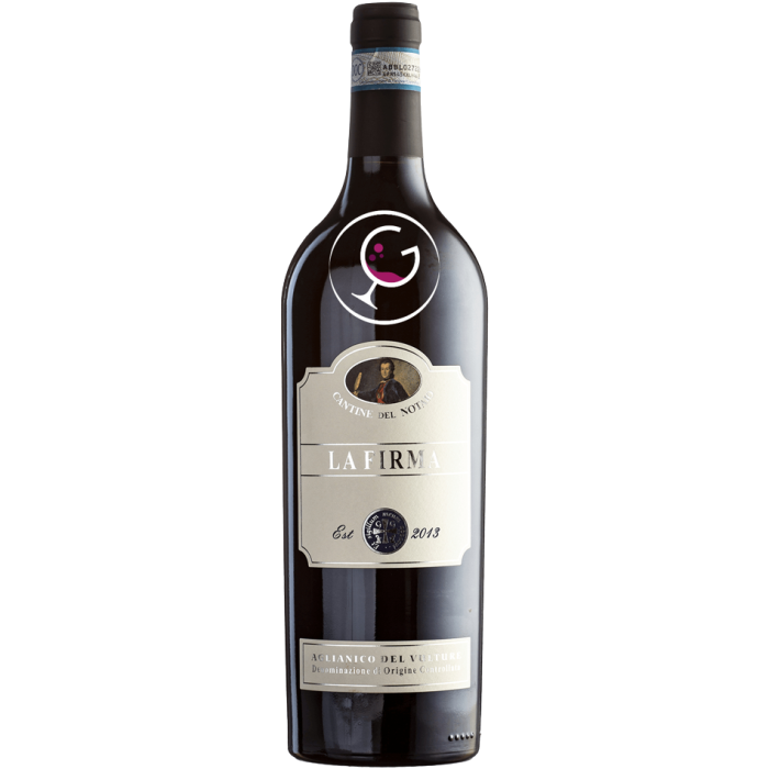 CANT.NOTAIO AGLIANICO VULTURE DOC LA FIRMA 2017 CL.75 #