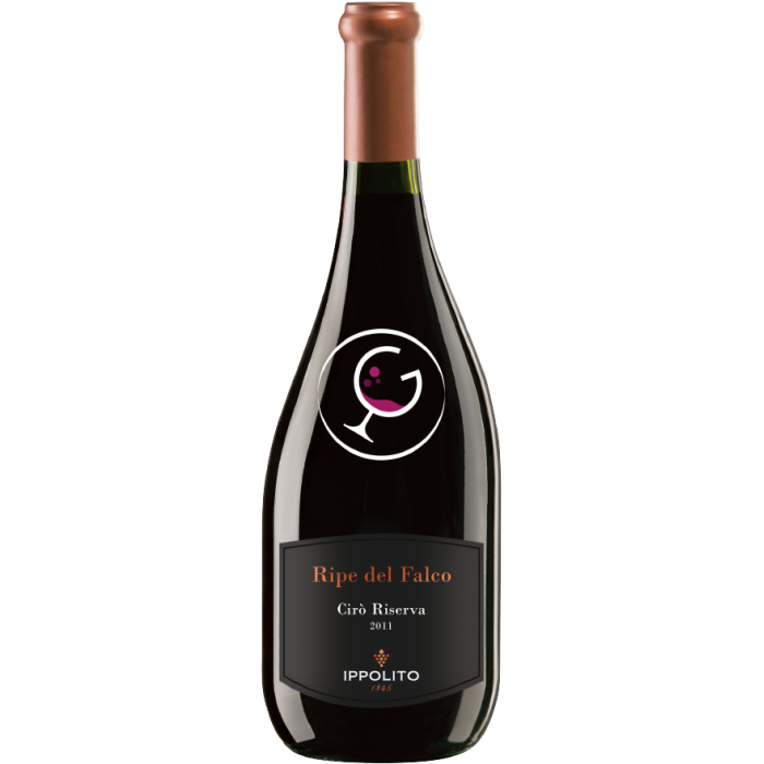 IPPOLITO CIRO' DOC ROSSO RIS."RIPE DEL FALCO" 2014 CL.75 #