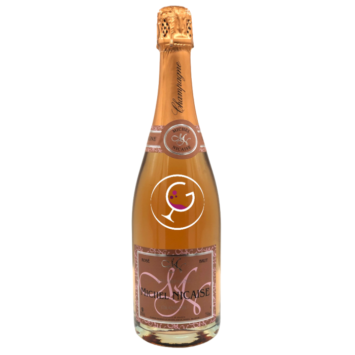 CHAMPAGNE MICHEL NICAISE GR.CRU BRUT ROSE CL.75 #