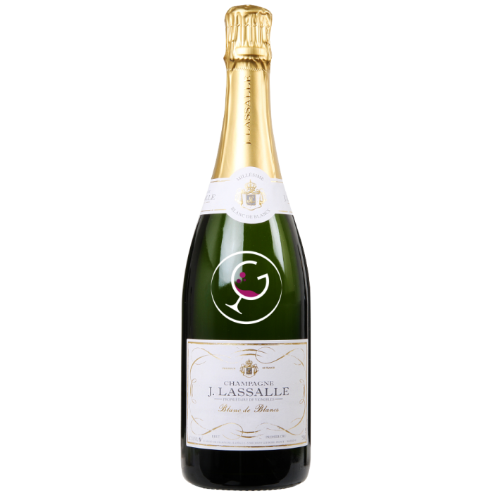 CHAMPAGNE J.LASSALLE PR.CRU BRUT BDBLANCS 2011 CL.75 #