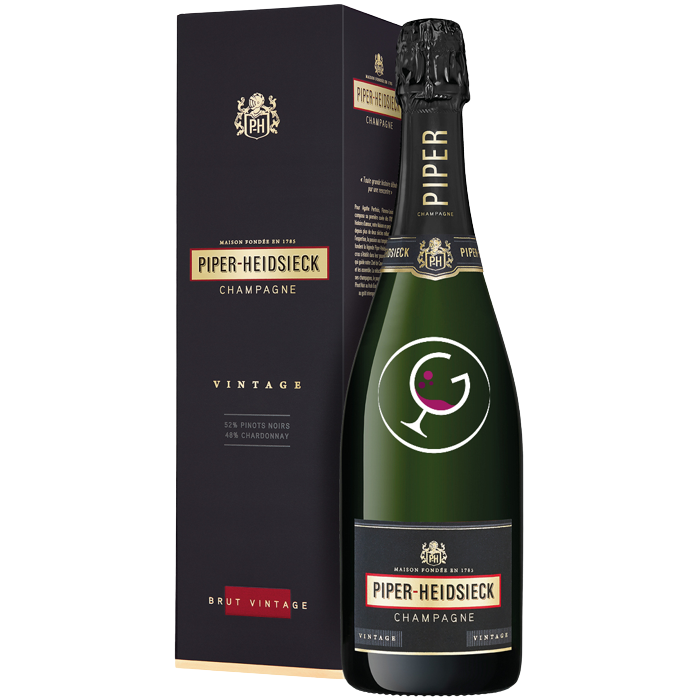 CHAMPAGNE PIPER-HEIDSIECK BRUT VINTAGE 2012 CL.75 GB