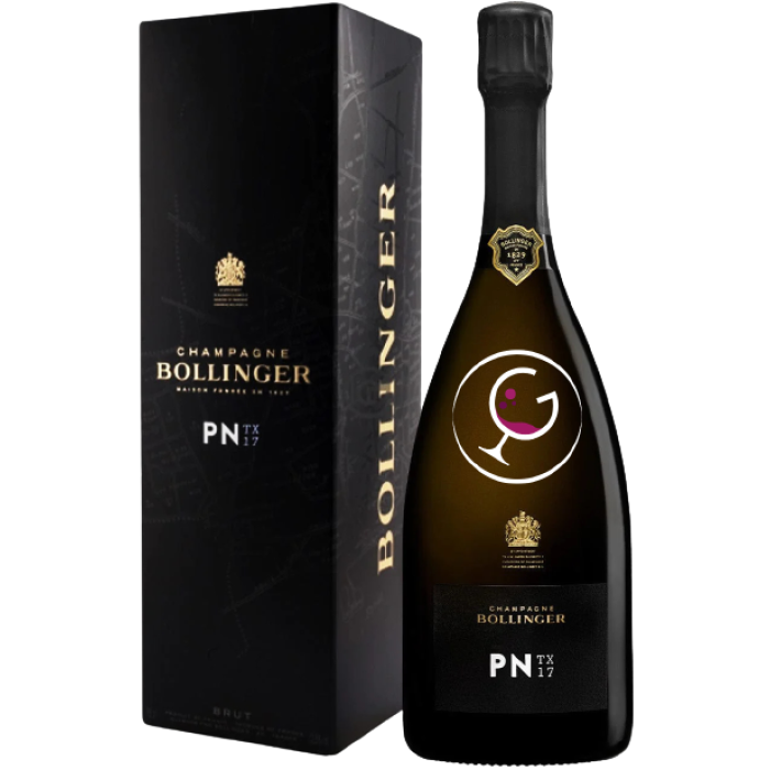 CHAMPAGNE BOLLINGER BRUT PN TX18 CL.75 GB