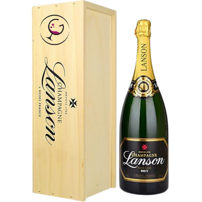 CHAMPAGNE jerob LANSON BRUT BLACK LABEL LT.3 LEGNO