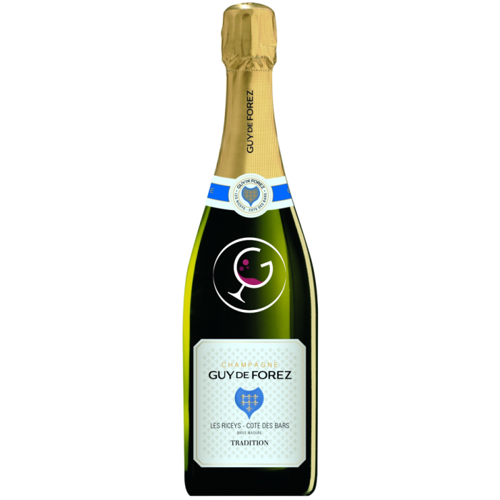 CHAMPAGNE GUY DE FOREZ BRUT TRADITION CL.75