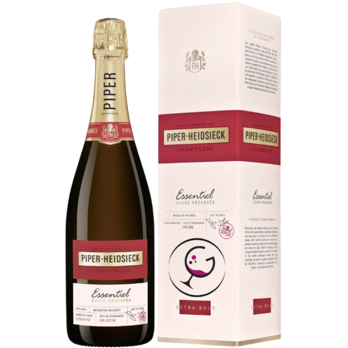 CHAMPAGNE PIPER-HEIDSIECK BRUT ESSENTIEL CL.75 GB