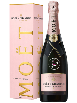 CHAMPAGNE MOET CHANDON ROSE' IMPERIAL CL.75 GB