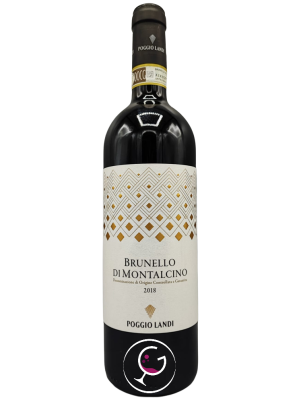 POGGIO LANDI BRUNELLO MONTAL.DOCG 2018 CL.75 BIO