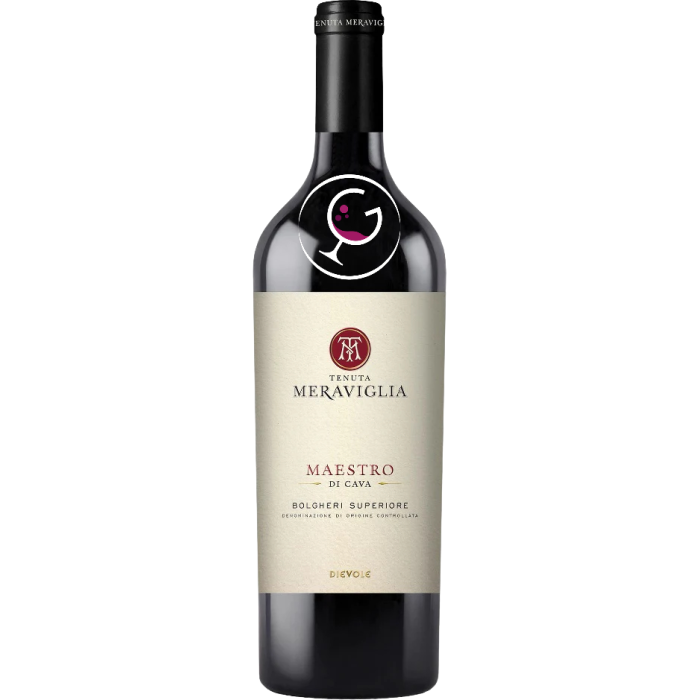 TEN.MERAVIGLIA BOLGHERI ROSSO SUP.DOC MAESTRO 2017 CL.75