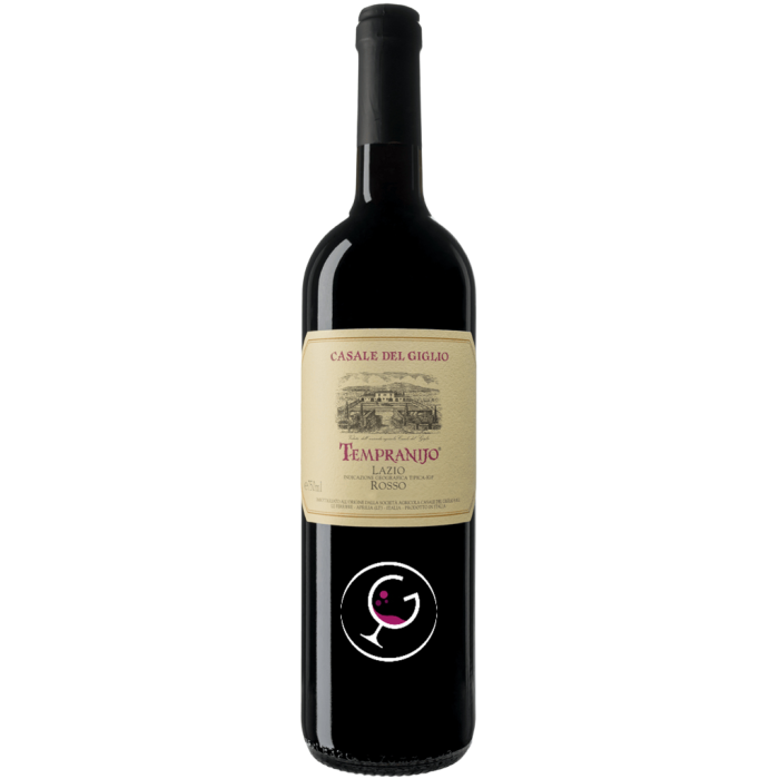 CASALE DEL GIGLIO ROSSO IGT TEMPRANIJO 2019 CL.75