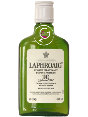 WHISKY flask LAPHROAIG 10Y 43% CL.20 GB