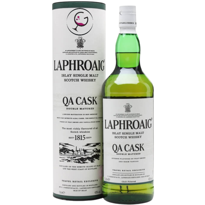 WHISKY LAPHROAIG Q.A.CASK 40% LT.1 TUBO