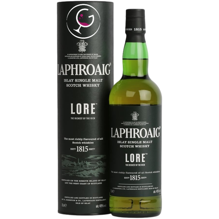 WHISKY LAPHROAIG LORE 48% CL.70 TUBO