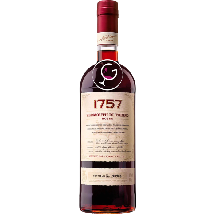 VERMOUTH CINZANO 1757 TORINO ROSSO 16% LT.1