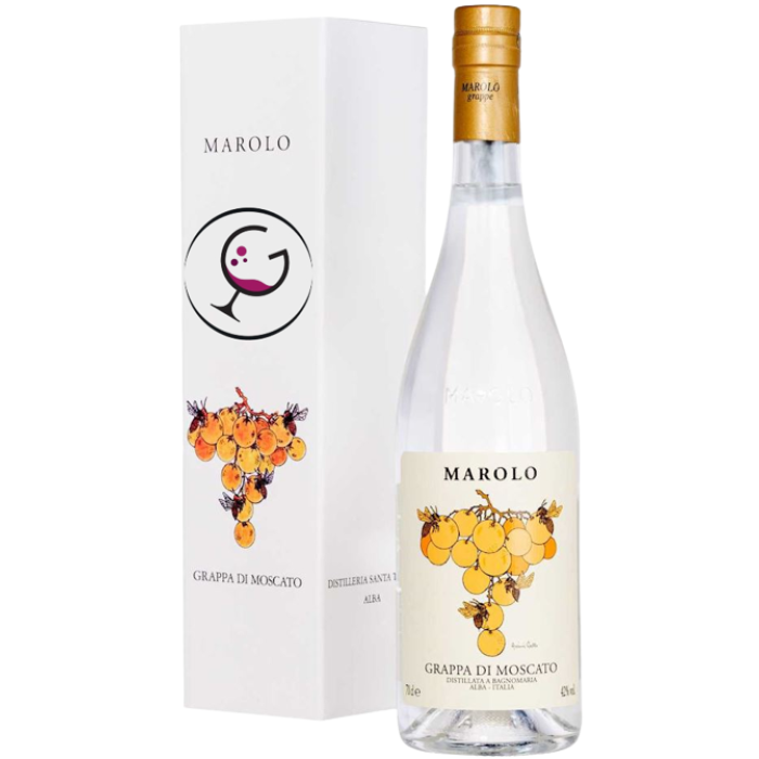 GRAPPA MAROLO MOSCATO 42% CL.70