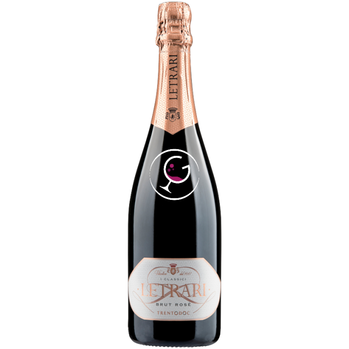 SPUMANTE LETRARI TR.DOC BRUT ROSE' CL.75