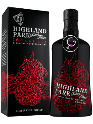 WHISKY HIGHLAND PARK 16Y WINGS EAGLE 44,5% CL.70