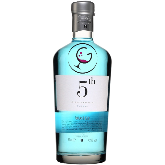 GIN 5TH WATER FLORAL 42% CL.70