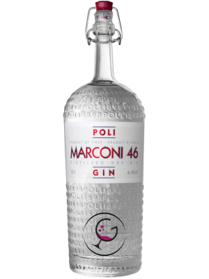 GIN J.POLI MARCONI 46 DISTILLED DRY 46% CL.70