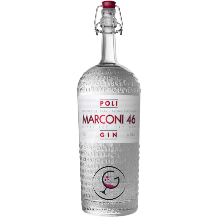 GIN J.POLI MARCONI 46 DISTILLED DRY 46% CL.70