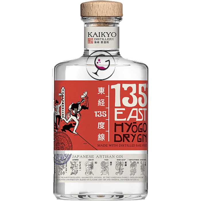 GIN KAIKYO HYOGO 135° EAST 42% CL.70