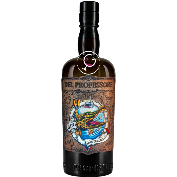 GIN DEL PROFESSORE AUTHENTIC CROCODILE 45% CL.70